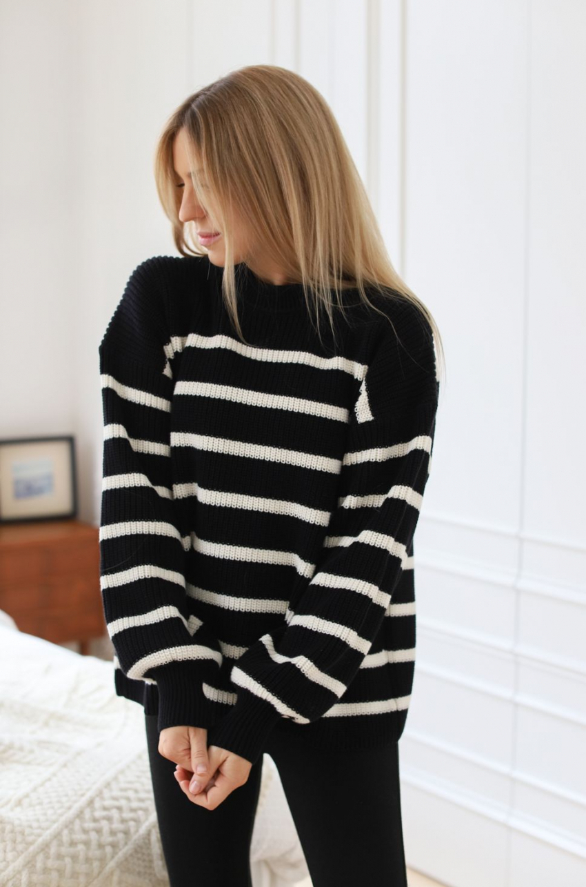 Sweter Oakland czarny